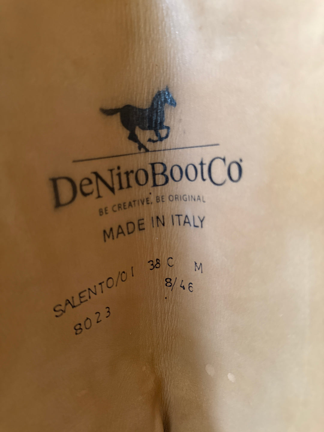 PRE-LOVED DENIRO SALENTO BOOTS