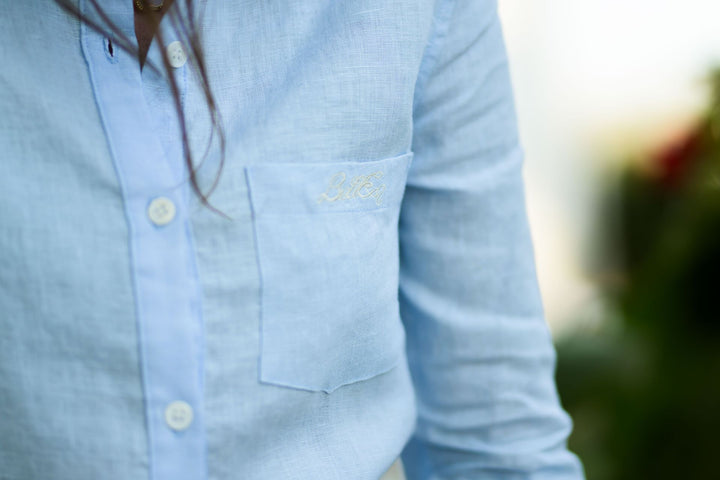 THE SOPHIE LONG SLEEVE LINEN SHIRT