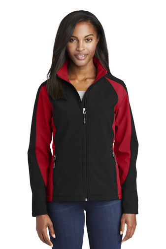 INTUNE EVENTING WOMEN'S COLORBLOCK SOFTSHELL JACKET