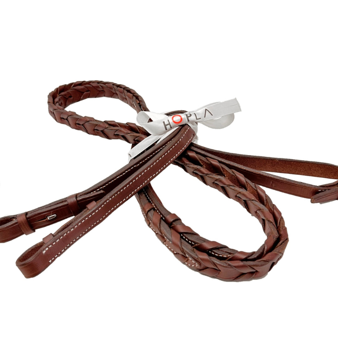 HOPLA HUNTER BRAIDED REINS