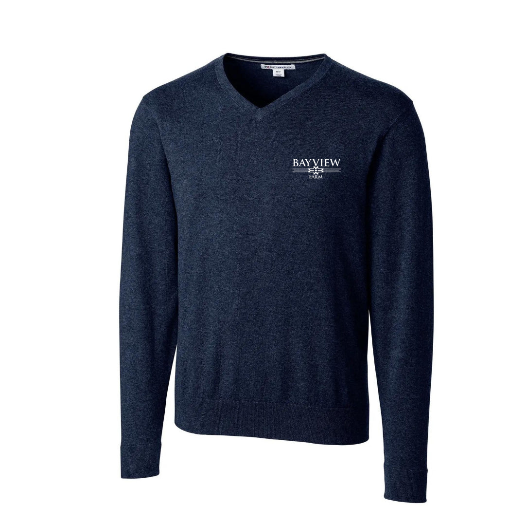 BAYVIEW FARM MEN’S SWEATER V NECK