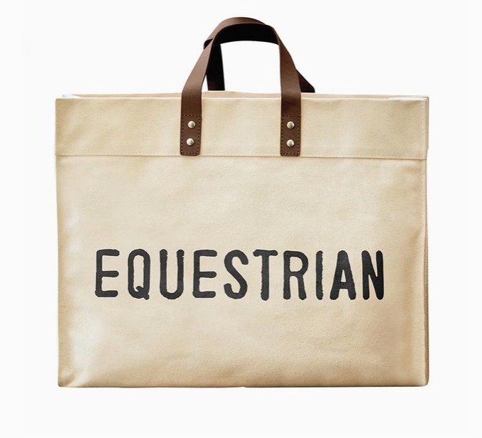 EQUESTRIAN TOTE BAG