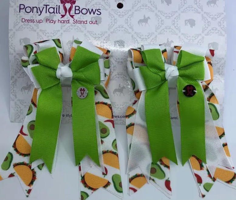 PONYTAIL BOWS