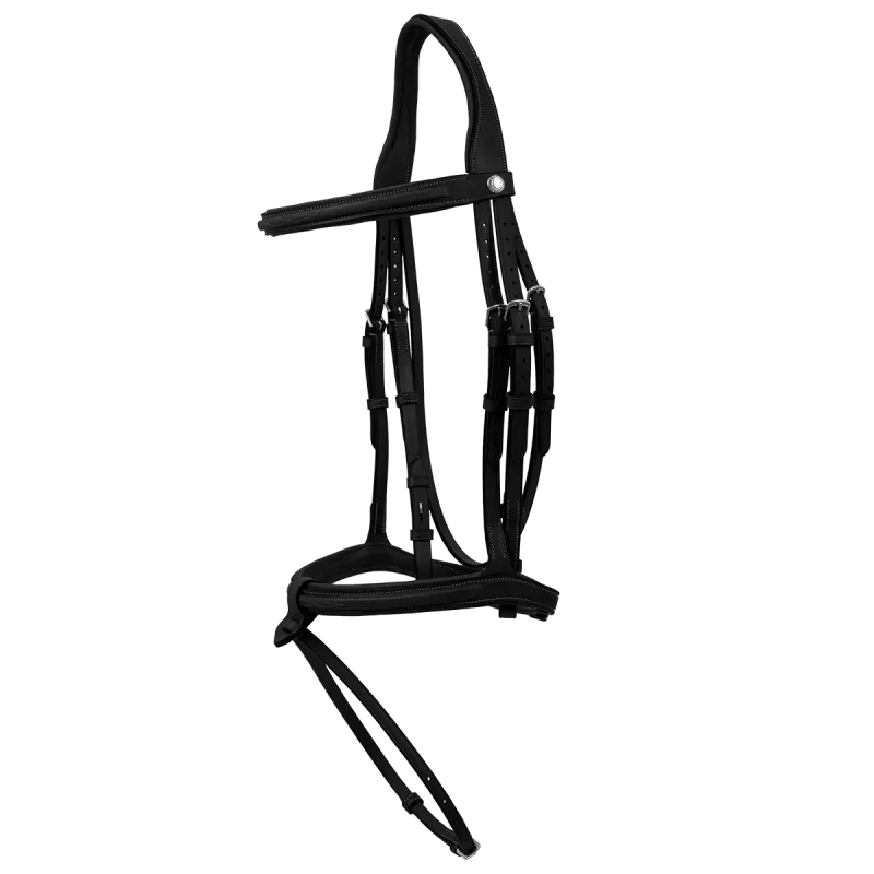 BUTET Premium Flash Noseband Bridle