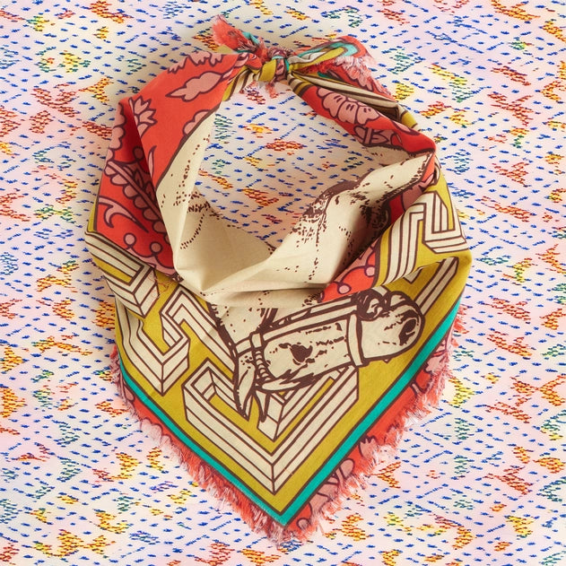 THOMAS PAUL EQUUS DITSY FLORAL BANDANA