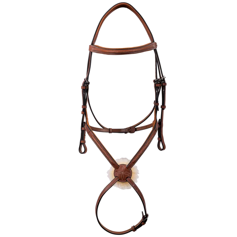 BUTET Premium Figure 8 noseband Bridle