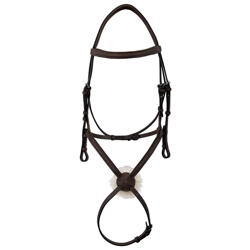 BUTET Premium Figure 8 noseband Bridle